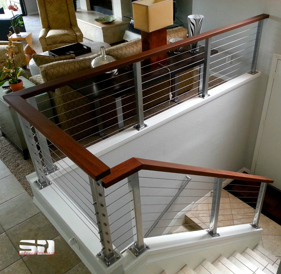 pony wall railing remodels