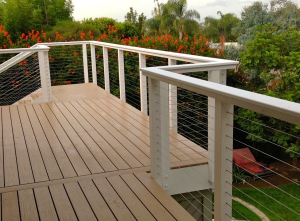 deck addition, deck addition costs, deck railings