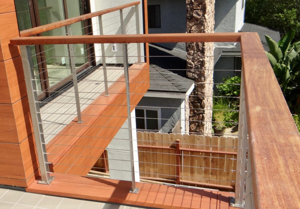 types of railing posts, top railing options