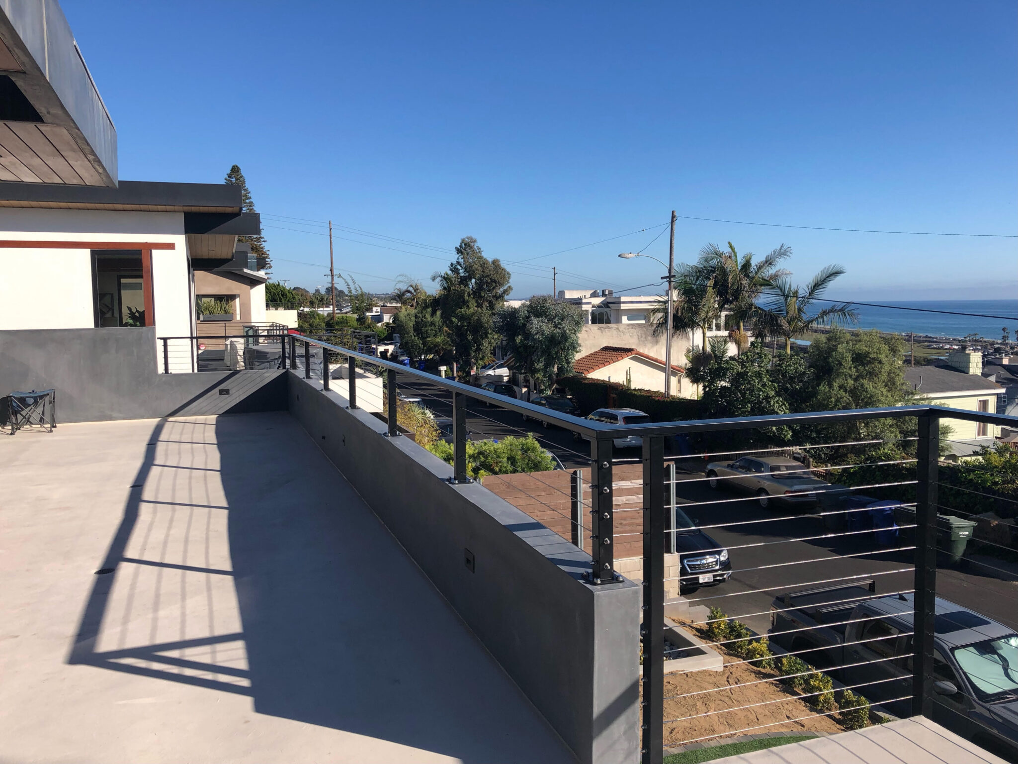 Bonnie Railing Pony Wall Railing Renovations - San Diego Cable Railings