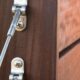 close up of a cable railing