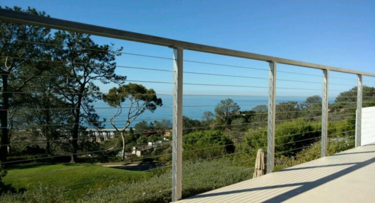 railing on deck