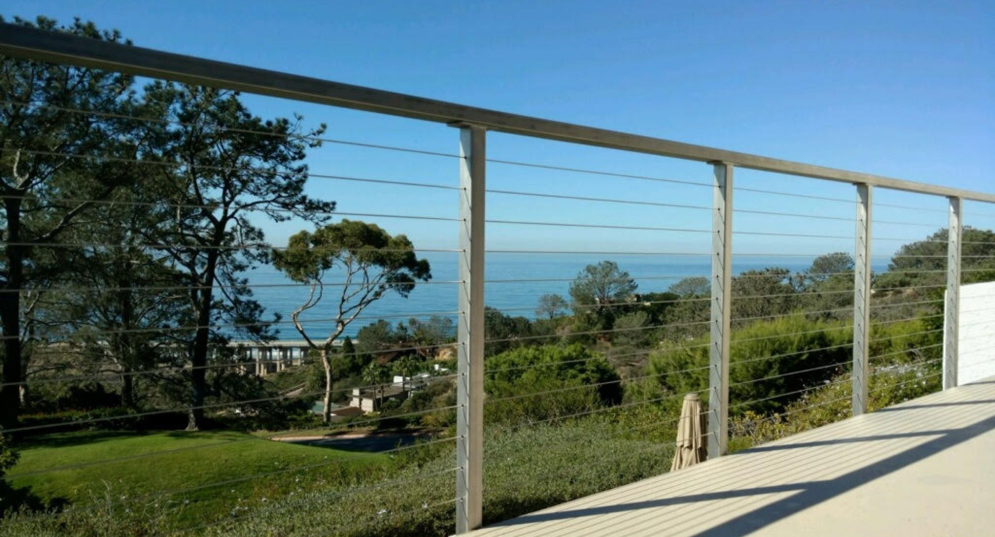 railing on deck